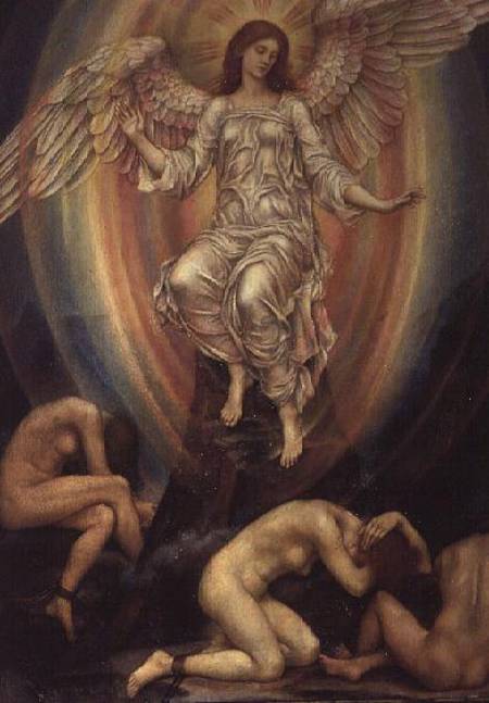 The Light Shineth in Darkness and the Darkness Comprehendeth It Not à Evelyn de Morgan