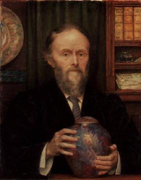 Portrait of William de Morgan (1839-)