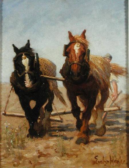 The Ploughing Team, Sussex Downs à Evelyn Harke