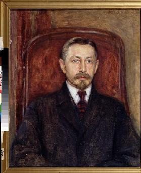 Portrait of the author Ivan A. Bunin (1870-1953)