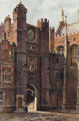 Anne Boleyns Gateway, Clock Court