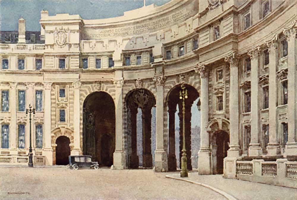 The Admiralty Arch à E.W. Haslehust