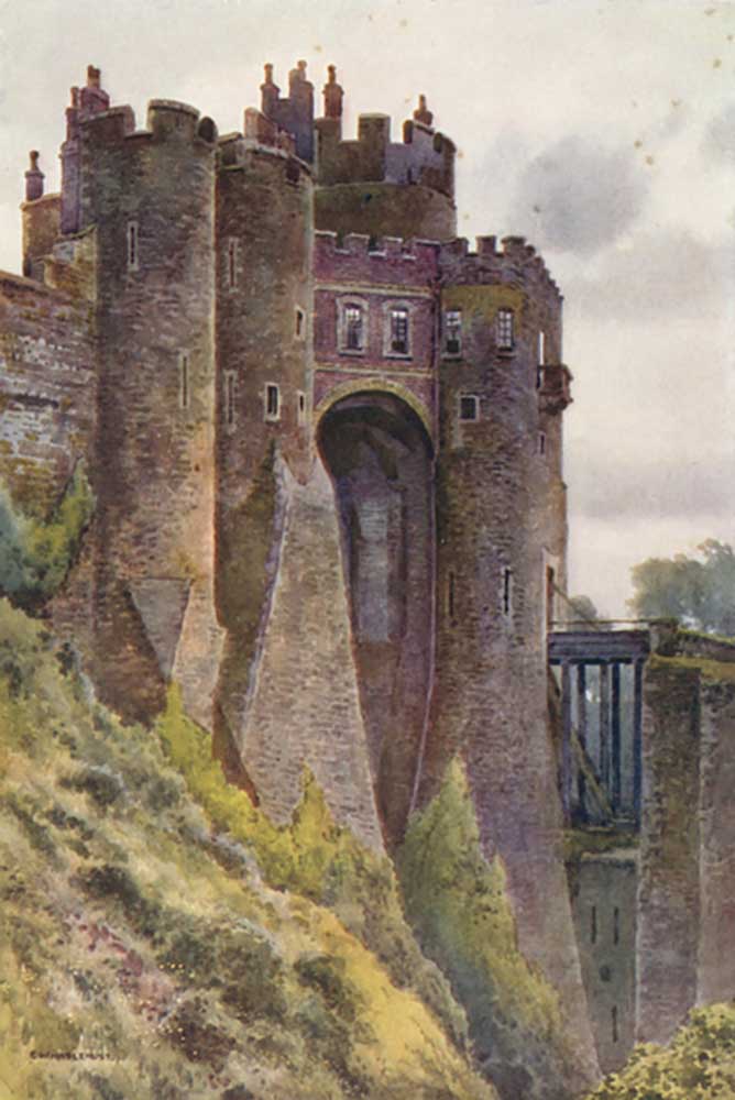 The Constables Tower, Dover Castle à E.W. Haslehust