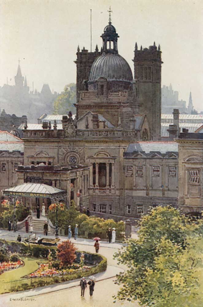 The Royal Baths, Harrogate à E.W. Haslehust