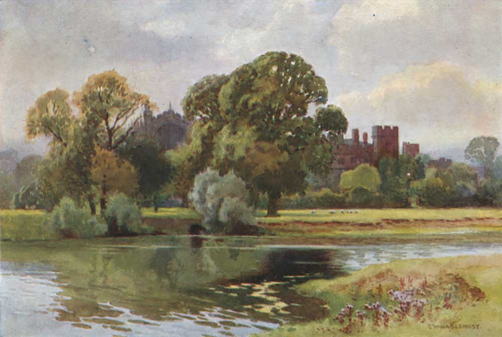 Eton College from Windsor à E.W. Haslehust