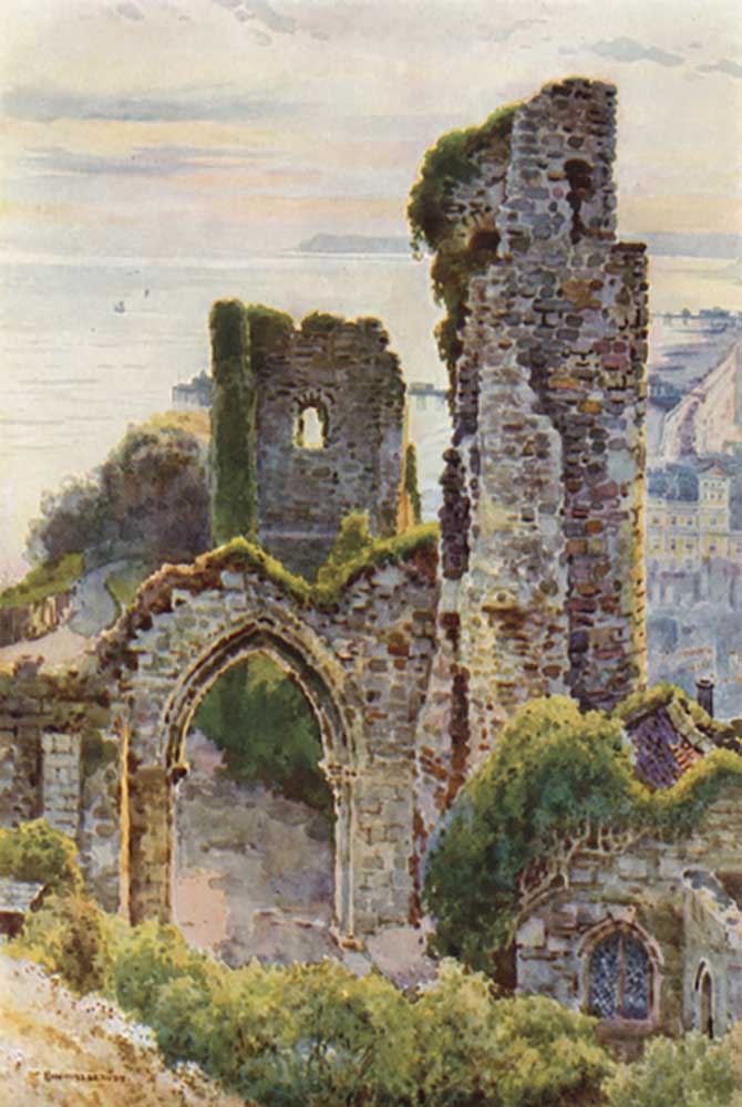 Hastings Castle à E.W. Haslehust