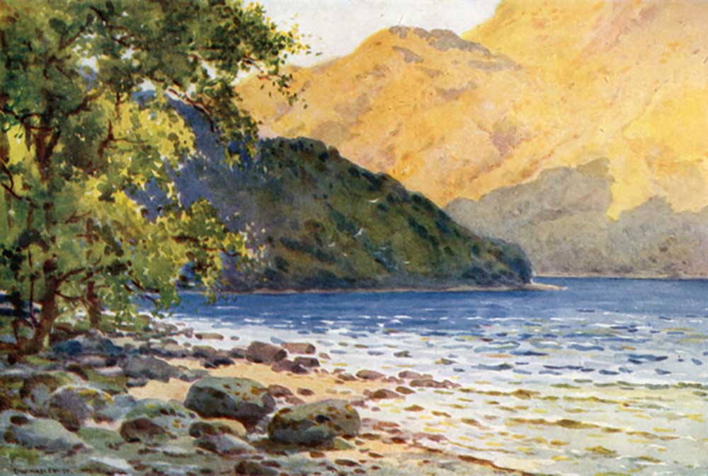 Inverbeg: On Loch Lomond, Opposite Rowardennan à E.W. Haslehust