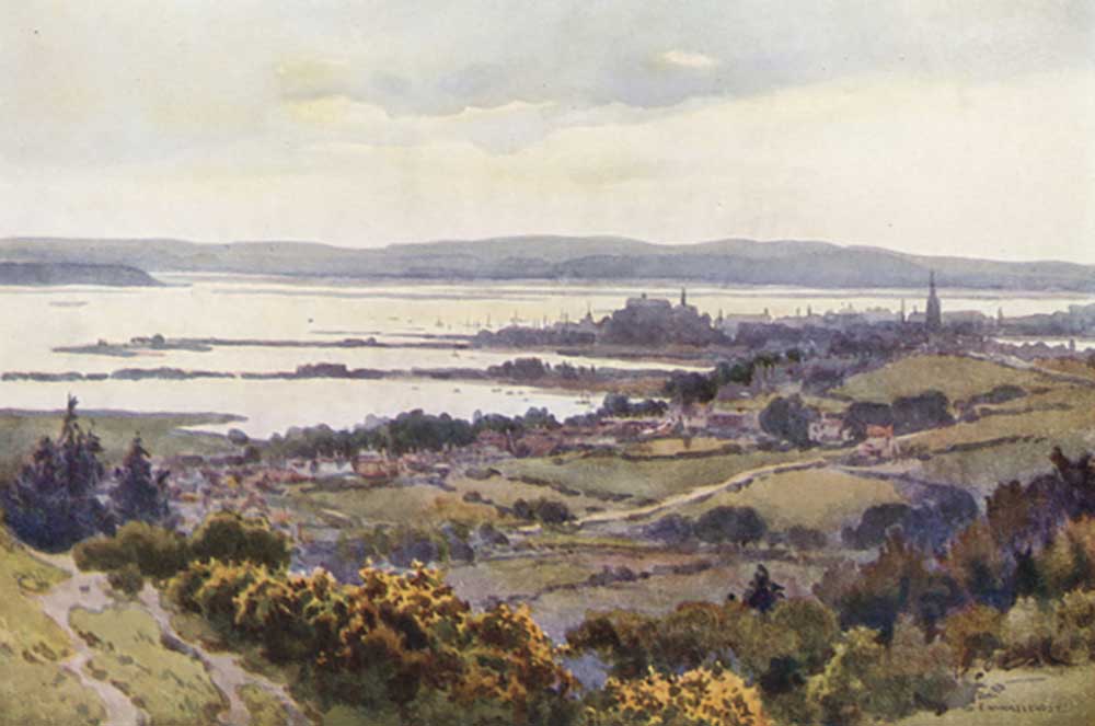 Poole Harbour from Constitutional Hill à E.W. Haslehust