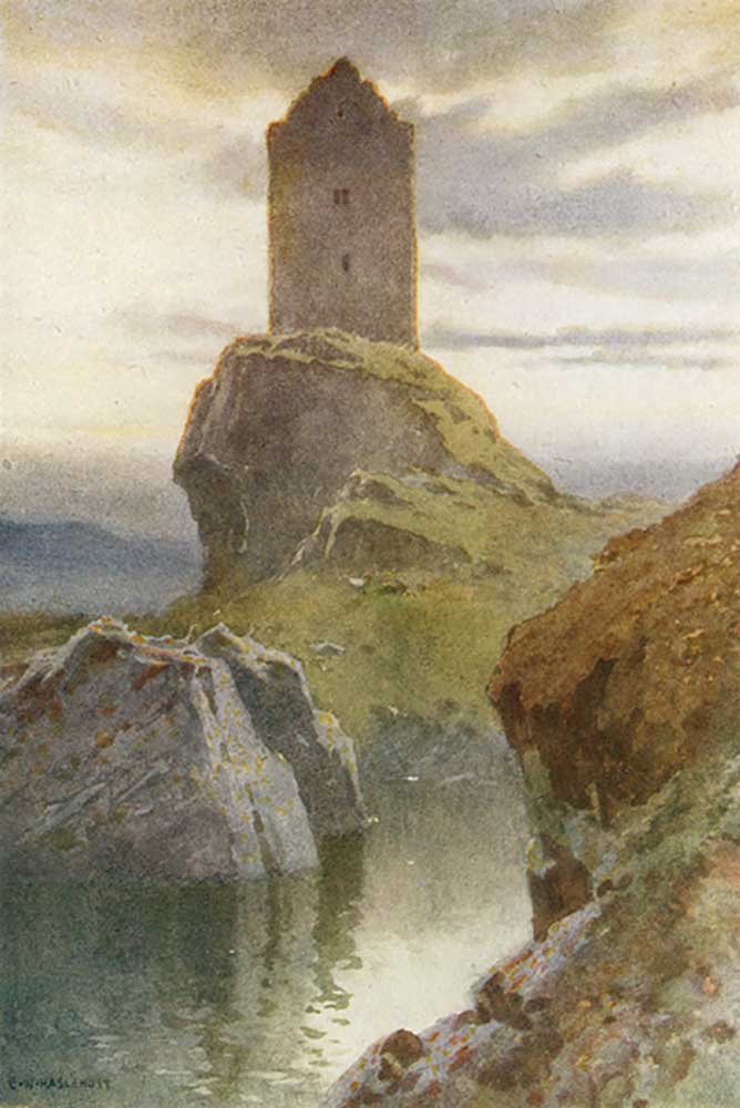 Smailholm Tower à E.W. Haslehust