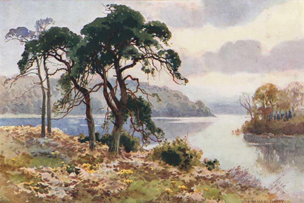 Virginia Water à E.W. Haslehust