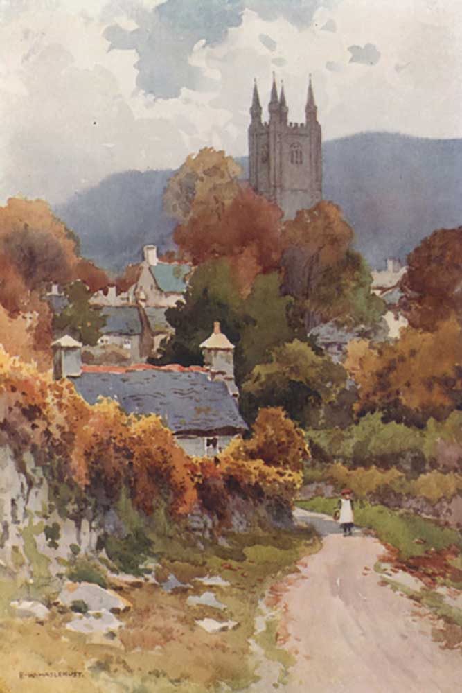 Widecombe on the Moor à E.W. Haslehust