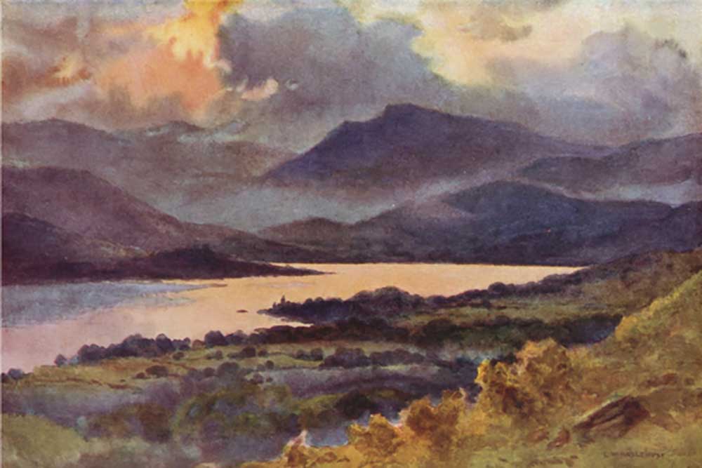 Windermere from Orrest Head à E.W. Haslehust