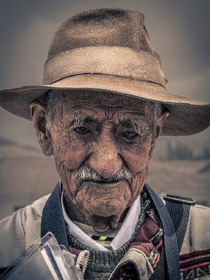 The old man in Peru