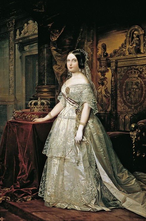 Portrait of Isabella II of Spain à Federico de Madrazo y Kuntz
