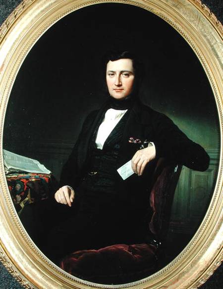 Portrait of Baron Weisweiller à Federico de Madrazo y Kuntz