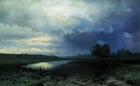 Wet Meadow à Fedor Aleksandrovich Vasiliev