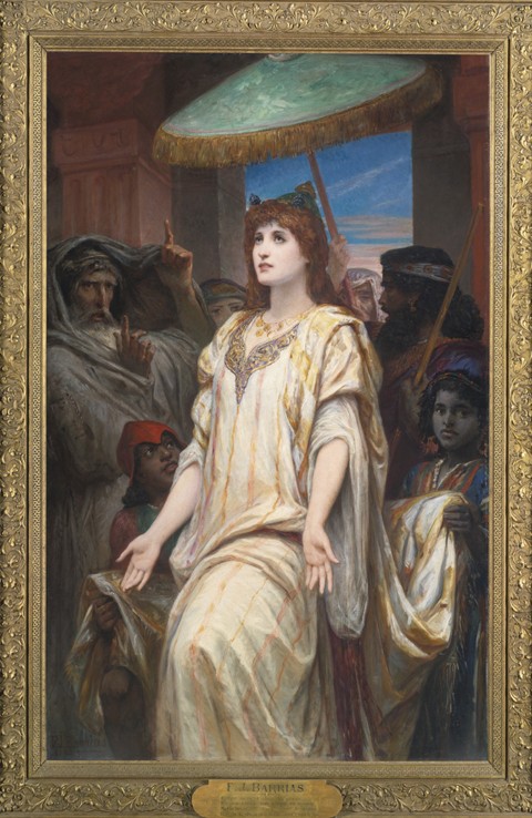 Esther before Ahasuerus à Felix-Joseph Barrias