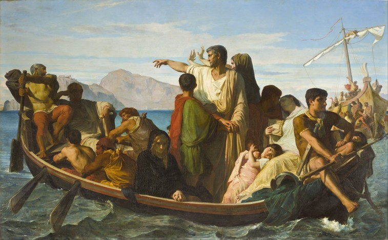 Tiberius exiles à Felix-Joseph Barrias