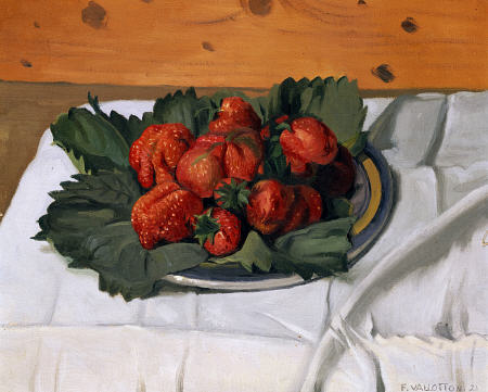 Still Life With Strawberries à Felix Vallotton