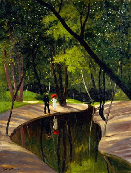 Bois du Boulogne à Felix Vallotton