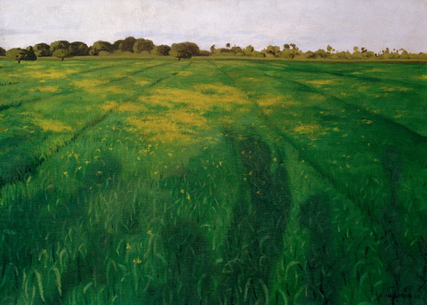 Vallotton / Green oat-field / 1912 à Felix Vallotton