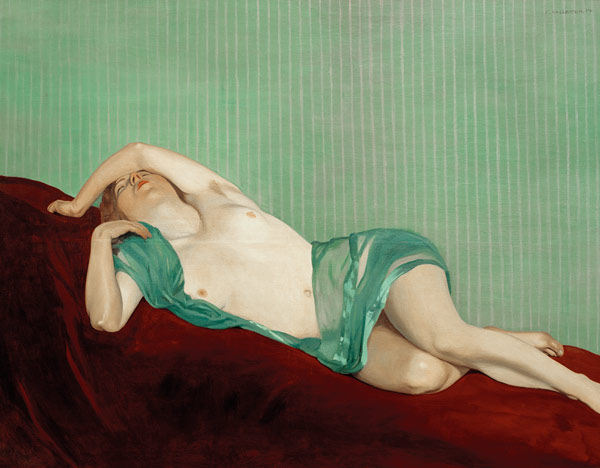 F.Vallotton / Reclining Nude.../ 1914 à Felix Vallotton