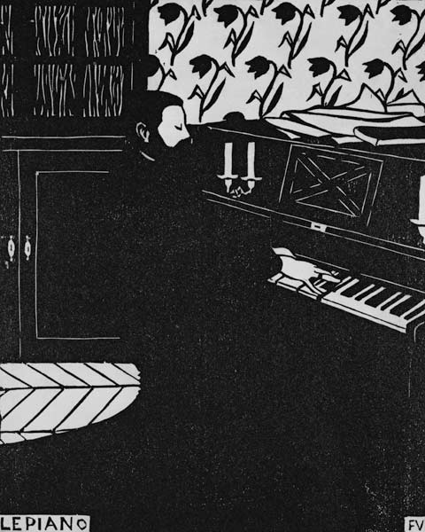The Piano à Felix Vallotton