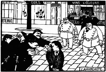 F.Vallotton, The Anarchist