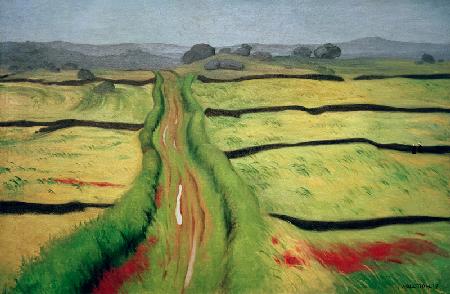 F.Vallotton, Weg in der Heide