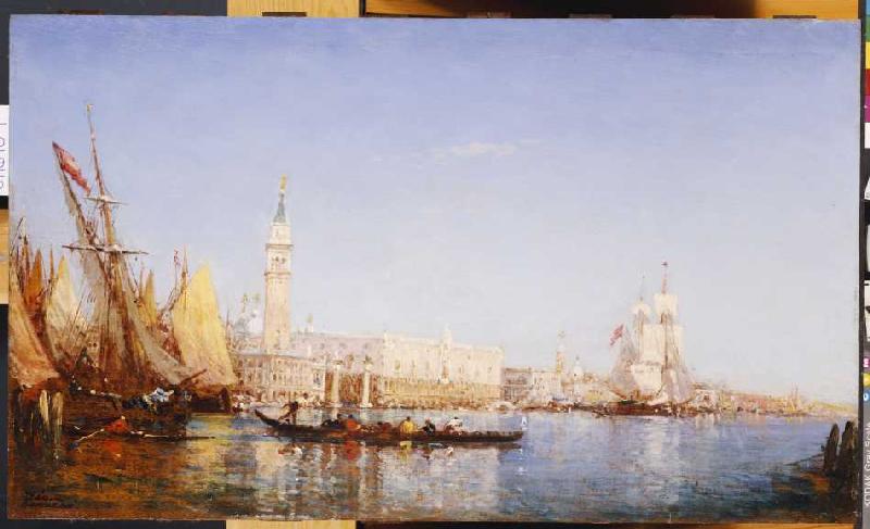 Der Canal Grande, Venedig. à Felix Ziem
