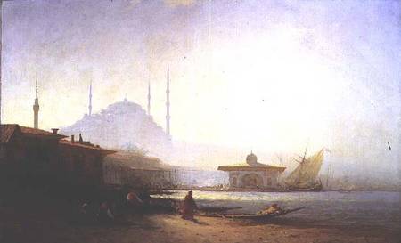 View of Istanbul à Felix Ziem