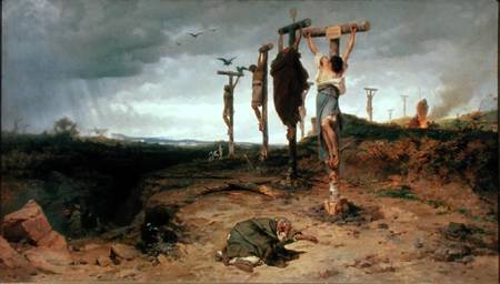 The Damned Field, Execution place in the Roman Empire à Feodor Andrejeitsch Bronnikov