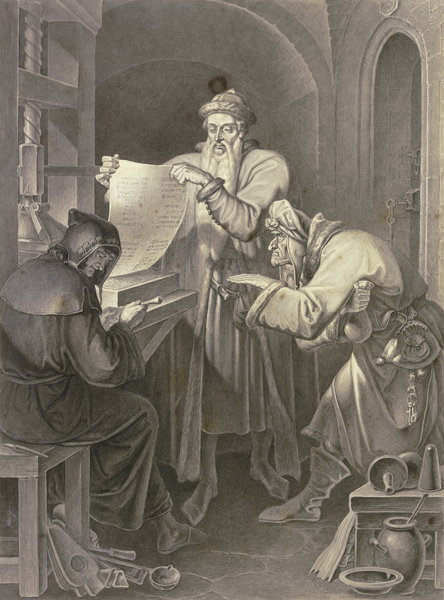 Johannes Gutenberg erfindet die Druckerkunst à Ferdinand Fellner