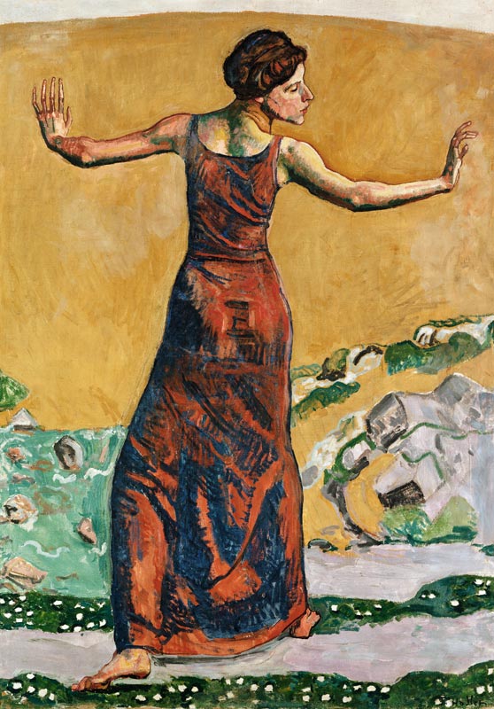 Joyous Woman à Ferdinand Hodler