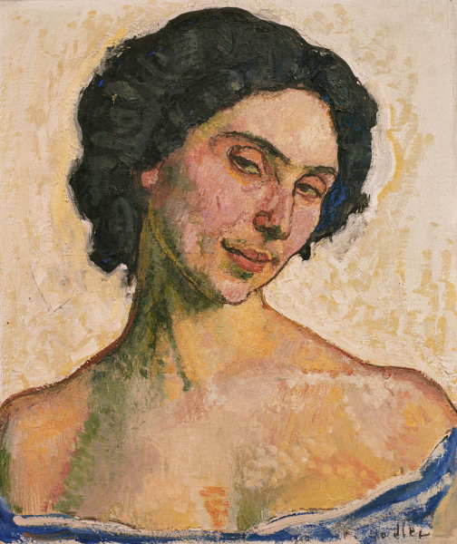 Portrait of Giulia Leonardi à Ferdinand Hodler