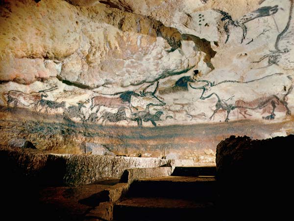 Höhle von Lascaux, Dordogne à Ferdinand Hodler