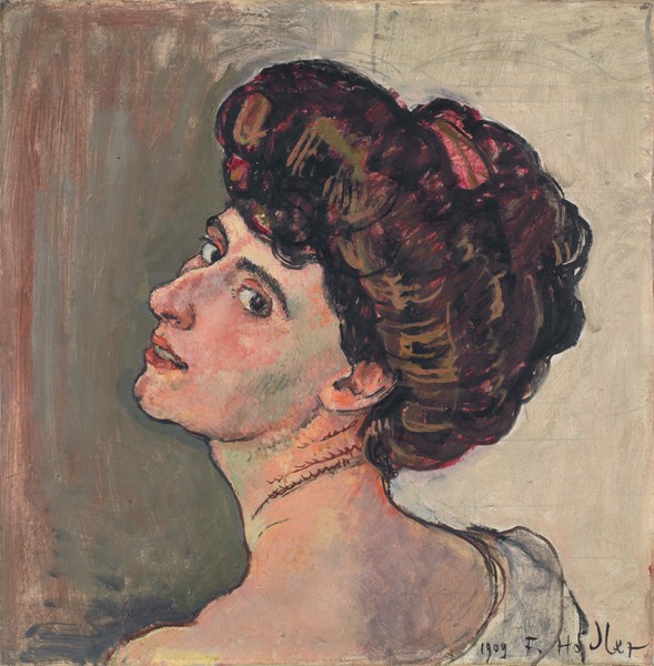 La Parisienne. Portrait of Valentine Godé-Darel (1873-1915) à Ferdinand Hodler