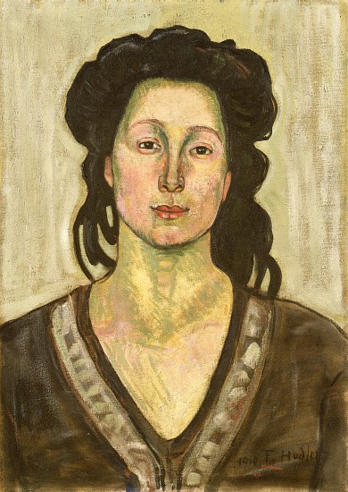 Portrait of Jeanne Cerani à Ferdinand Hodler