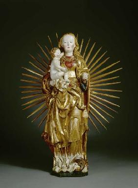 Strahlenkranzmadonna aus Volkhardinghausen