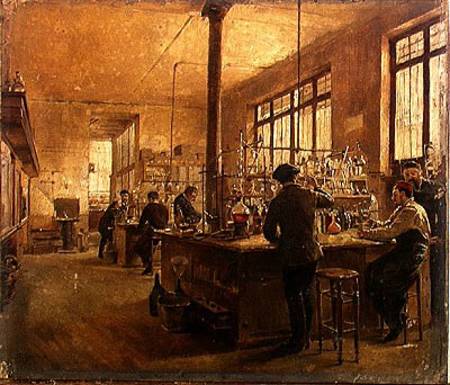 The Laboratory à Ferdinand Joseph Gueldry