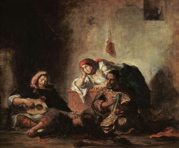 Jewish Musicians in Mogador à Eugène Delacroix