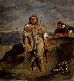 Chasseurs arabes à Eugène Delacroix