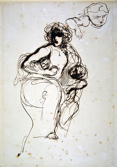 Medea, before 1838 à Eugène Delacroix