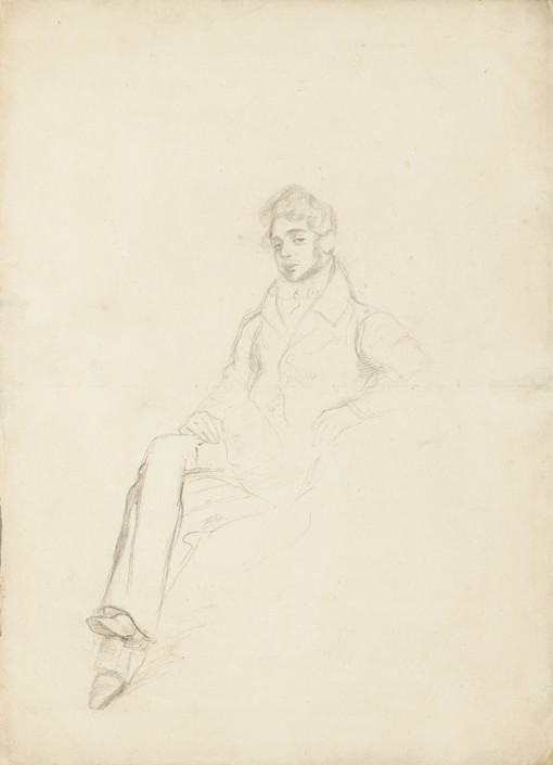 Portrait of Count Anatole Nikolaievich Demidov, 1st Prince of San Donato (1812-1870) à Eugène Delacroix