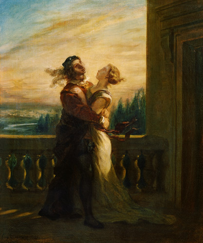 Romeo et Julia. à Eugène Delacroix