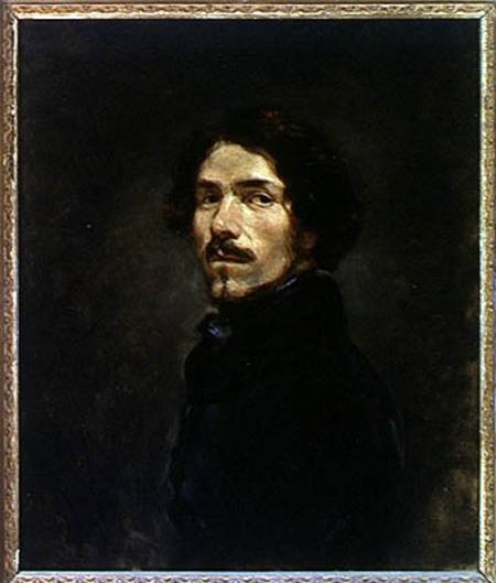 Self Portrait à Eugène Delacroix