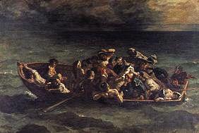 Le naufrage du Don Juan (d'après Byron : Don Juan)