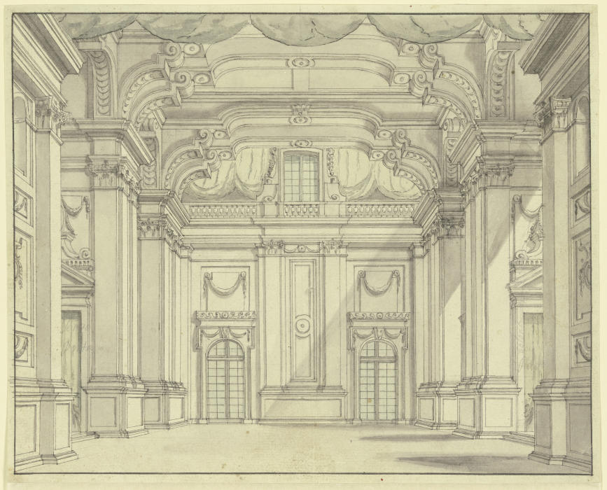 Rococo room à Ferdinando Bibièna