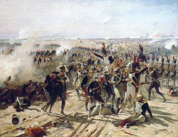 The Battle of Essling à Fernand Cormon