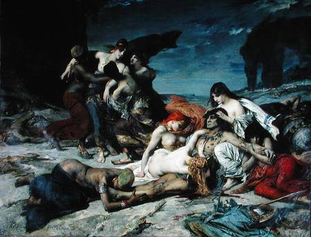 The Death of Ravana à Fernand Cormon